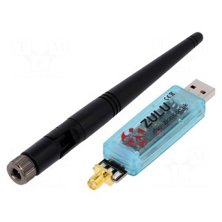 Module: RF | FM transceiver | 868MHz | USB | -121dBm | 2.4÷3.6VDC | 20dBm