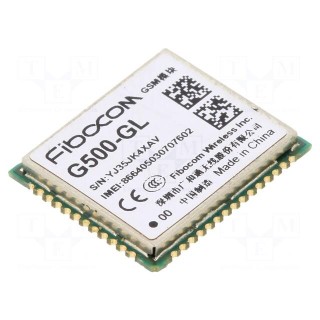 Module: GPRS/GNSS | Down: 85.6kbps | 2G | LCC68 | GPRS | 18.7x16x2.3mm
