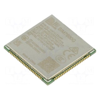 Module: LTE | Down: 10Mbps | Up: 5Mbps | SMD | LTE CAT1 | 30x30x2.5mm