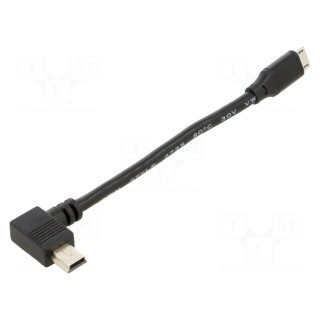 Cable-adapter | 100mm | USB | male,USB B mini