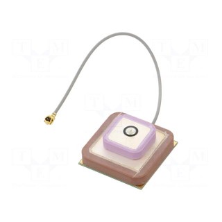 Antenna | BEIDOU,GNSS,GPS | 2dBi | RHCP | for building in | 25x25mm