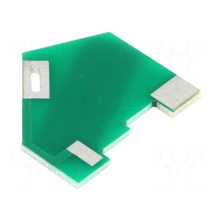 Antenna | GSM | 0dBi | linear | for ribbon cable | 50Ω | 32x29.1x1.6mm