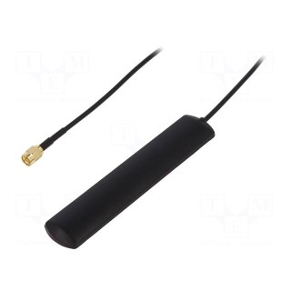 Antenna | GSM | 2dBi | linear | for ribbon cable | 50Ω | 115x22x5mm