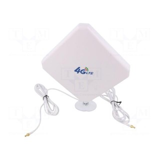 Antenna | LTE | 20dBi | for wall mounting | 50Ω | -40÷85°C | CRC9