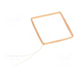 RFID antenna | 125kHz | Body dim: 46x46x3mm | Usable dim: 42x42x3mm