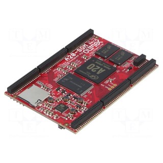 Module: SOM | ARM A20 Dual-Core | 81.2x55.8mm | DDR3 | Interface: UART