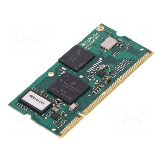 Module: SOM | i.MX6ULL | 67x32x4mm | 4÷5.5VDC | DDR3L,eMMC | Cores: 1