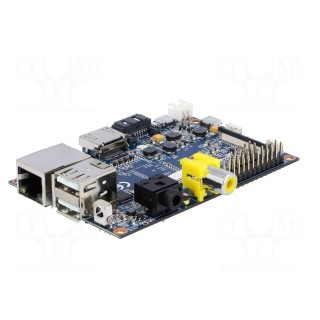 Single-board computer | ARM A20 Dual-Core | 92x60mm | 5VDC | DDR3