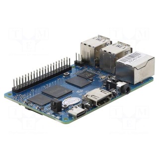 Single-board computer | Amlogic S905X3 Quad-Core | 92x60mm | 5VDC