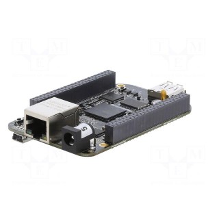 Single-board computer | 5VDC | Architecture: Cortex A8 | 1GHz | Black