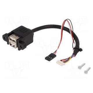 Adapter-splitter | UP board | USB x2 | Molex,USB A socket x2