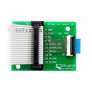 Adapter | Features: ZIF 20pin socket