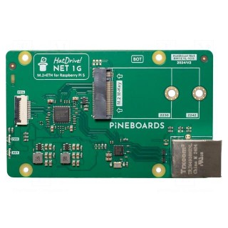Expansion board | Ethernet,PCIe | adapter | Raspberry Pi 5 | 1Gbps