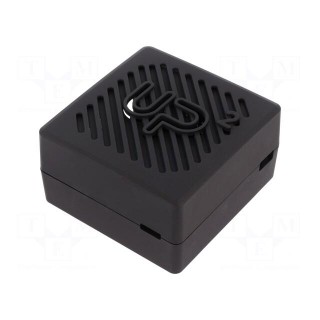 Enclosure: for computer | ABS | black | X: 99mm | Y: 102mm | Z: 56mm