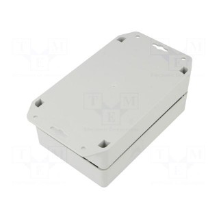 Enclosure: for computer | light grey | X: 101.6mm | Y: 151.4mm | Z: 60mm