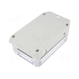 Enclosure: for computer | light grey | X: 101.6mm | Y: 151.4mm | Z: 60mm
