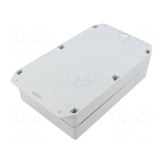 Enclosure: for computer | light grey | X: 140mm | Y: 210mm | Z: 60mm
