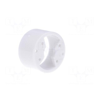 LED housing | 8mm | white