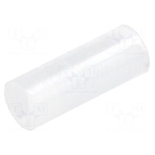Spacer sleeve | LED | Øout: 4mm | ØLED: 3mm | L: 10.5mm | natural | UL94V-2