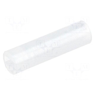 Spacer sleeve | LED | Øout: 4mm | ØLED: 3mm | L: 14.5mm | natural | UL94V-2