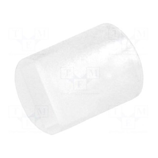 Spacer sleeve | LED | Øout: 4mm | ØLED: 3mm | L: 5mm | natural | UL94V-2
