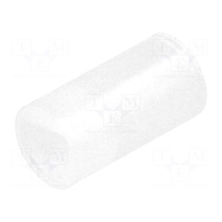 Spacer sleeve | LED | Øout: 4mm | ØLED: 3mm | L: 7.5mm | natural | UL94V-2
