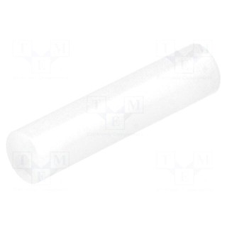 Spacer sleeve | LED | Øout: 5mm | ØLED: 5mm | L: 21mm | natural | UL94V-2