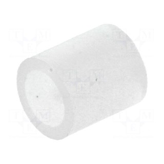 Spacer sleeve | LED | Øout: 5mm | ØLED: 5mm | L: 5.5mm | natural | UL94V-2