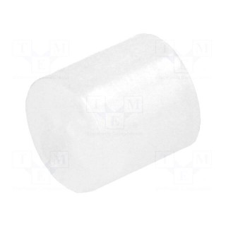 Spacer sleeve | LED | Øout: 5mm | ØLED: 5mm | L: 5mm | natural | UL94V-2