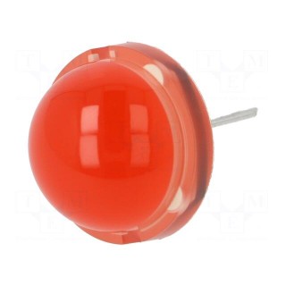 LED | 20mm | red | 500÷900mcd | 120° | Front: convex | 5.85÷7.5V
