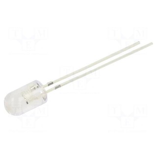 LED | 5mm | green | 3000÷4200mcd | 30° | Front: convex | 5÷7.5V | -30÷85°C