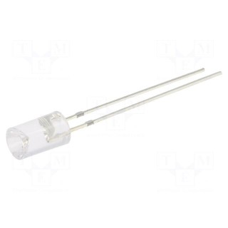 LED | 5mm | orange | 100÷150mcd | 120° | Front: recessed | 12V | -30÷85°C