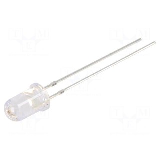 LED | 5mm | red | 15° | Front: convex | 2÷2.5V | No.of term: 2 | 50÷55mW