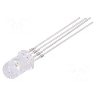 LED | 5mm | red/green/yellow | 30° | Front: convex | No.of term: 4 | round