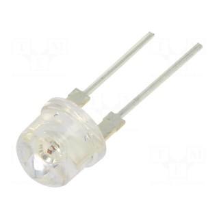 LED | 8mm | red | 100° | Front: convex | 1.9÷2.8V | No.of term: 2 | 14÷18lm