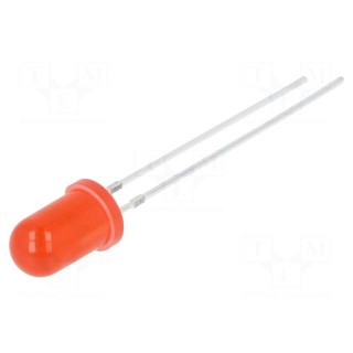 CRLED | 5mm | red | 3000mcd | 30° | Front: convex | 12V | No.of term: 2
