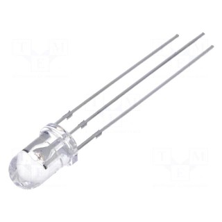 LED | 5mm | red/yellow | 30° | Front: convex | 12÷15V | No.of term: 3