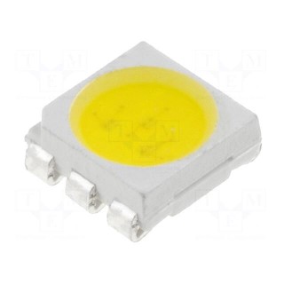 LED | SMD | 5060,PLCC6 | white warm | 18÷20lm | 5500÷6500mcd | 3200K
