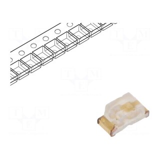 LED | SMD | 0603 | blue | 15÷24mcd | 1.6x0.8x0.75mm | 130° | 2.65÷3V | 2mA