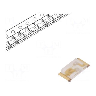 LED | SMD | 0603 | blue | 40÷100mcd | 1.6x0.8x0.25mm | 120° | 3.3÷4V | 20mA