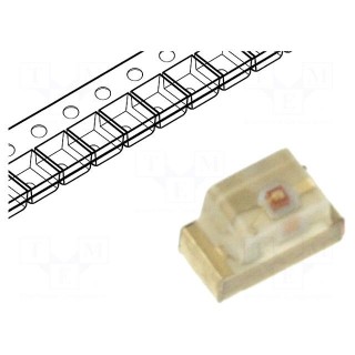 LED | SMD | 0603 | green | 4÷15mcd | 1.6x0.8x1.1mm | 120° | 2.2÷2.5V | 20mA