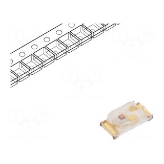 LED | SMD | 0603 | red | 120÷230mcd | 1.6x0.8x0.45mm | 120° | 1.95÷2.5V