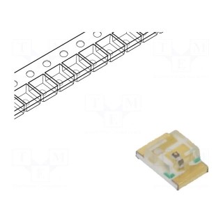 LED | SMD | 0805 | green | 20÷50mcd | 2x1.25x0.75mm | 140° | 20mA | λd: 570nm