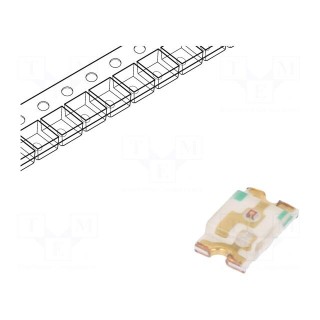 LED | SMD | 0805 | red | 120÷230mcd | 2x1.25x0.4mm | 110° | 1.95÷2.5V | 20mA