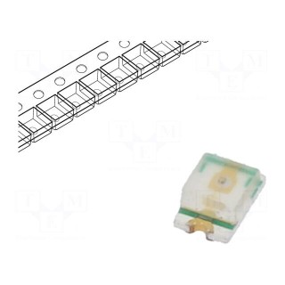 LED | SMD | 0805 | red | 25÷40mcd | 2x1.25x0.8mm | 2.2V | 20mA | 54mW