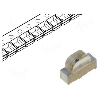 LED | SMD | 1104 | red | 120÷220mcd | 3x2x1mm | 120° | 1.95÷2.5V | 20mA | 75mW