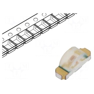 LED | SMD | 1204 | yellow | 2.8÷8mcd | 3.2x1.5x1mm | 130° | 2.1÷2.6V | 20mA