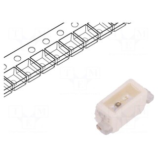 LED | SMD | 1204 | yellow | 300÷950mlm | 90÷355mcd | 3.1x1.3x1.2mm | 120°