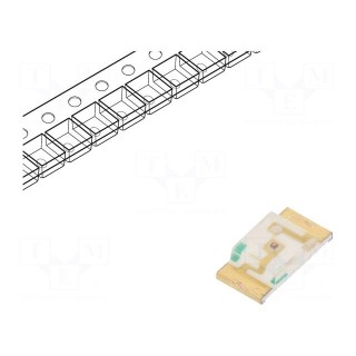 LED | SMD | 1206 | red | 120÷230mcd | 3.2x1.6x0.75mm | 140° | 1.95÷2.5V