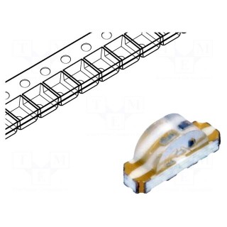 LED | SMD | 1206 | RGB | 3.2x1x1.5mm | 130° | 2÷2.4/3.5÷3.8/3.5÷3.8V